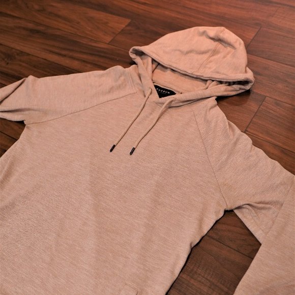 PacSun Men’s Long Sleeve Shirt w/ Hoodie - Size M - Picture 7 of 8